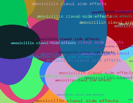 amoxicillin clavul side effects